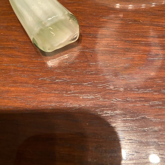 Vintage 1950’s hand blown swirl vase - Picture 6 of 7